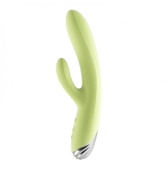 MizzZee - MiaoQu Dual Pleasure Vibrator (Chargeable - Green) MizzZee - MiaoQu Dual Pleasure Vibrator (Chargeable - Green)